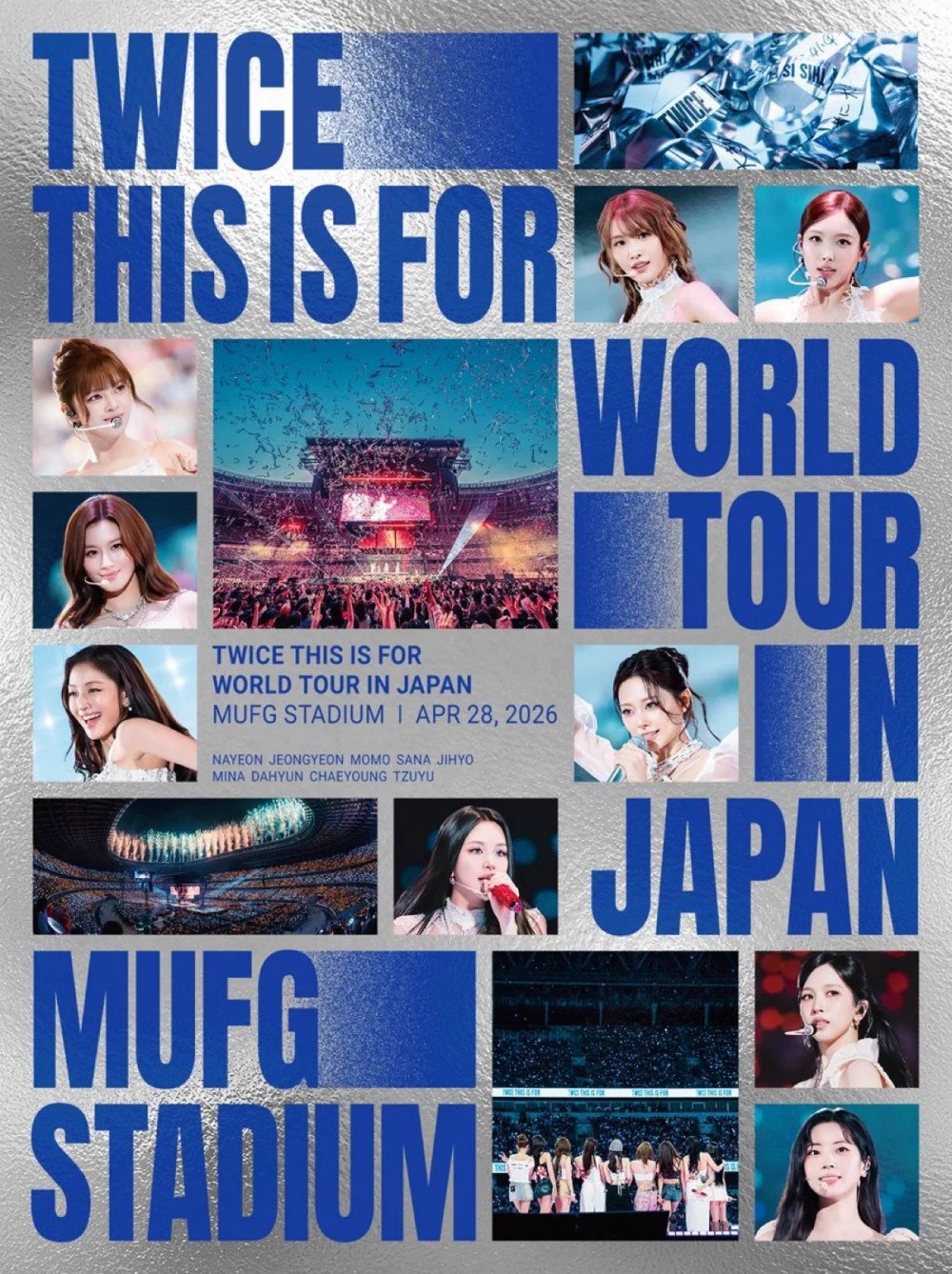 TWICE выпустят концертное DVD исторического выступления на стадионе MUFG в рамках мирового турне «THIS IS FOR»
