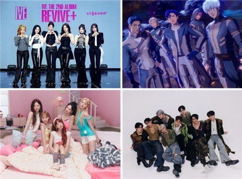 От «большой четверки» K-pop до группы Ли Су Мана, IVE и PLAVE: осенняя битва камбэков